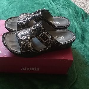 Alegria Leather Sandals